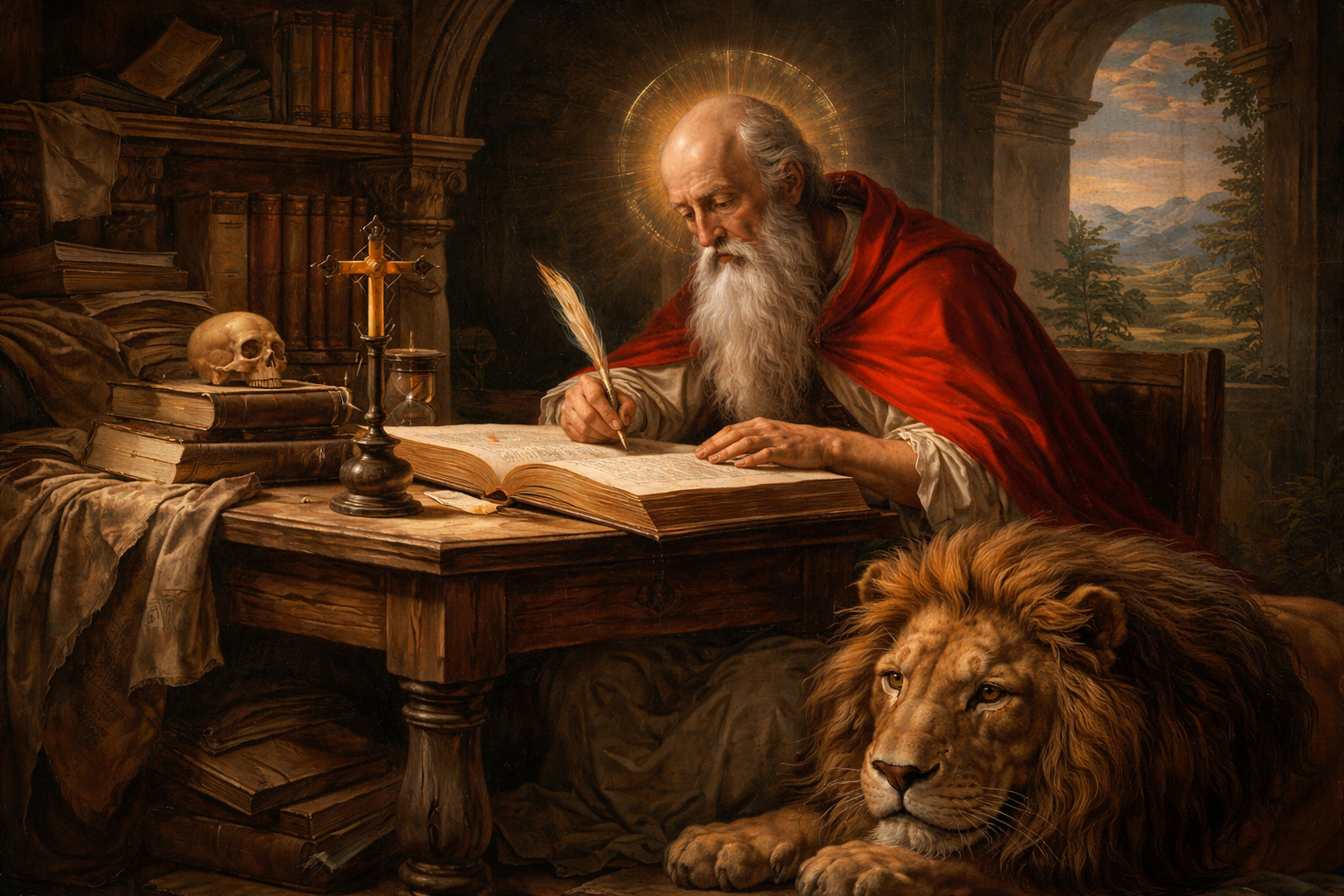 St. Jerome and the Labor of Sacred Translation